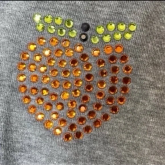 Victoria's Secret PINK bling peach rhinestone jacket medium - Picture 4 of 5